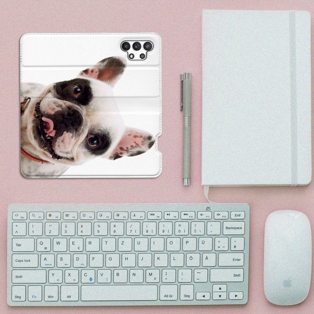 Samsung Galaxy A32 4G | A32 5G Enterprise Editie Hoesje maken Franse Bulldog - B2C Telecom