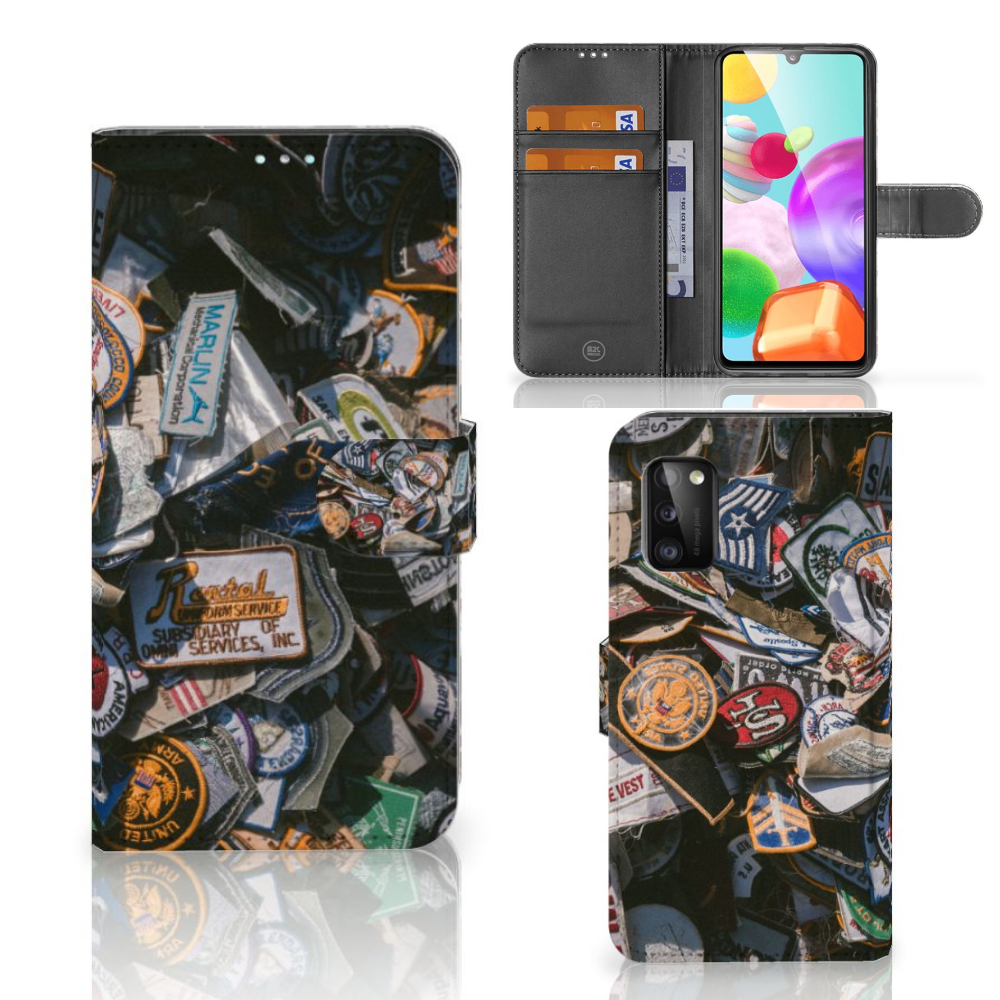 Samsung Galaxy A41 Telefoonhoesje met foto Badges