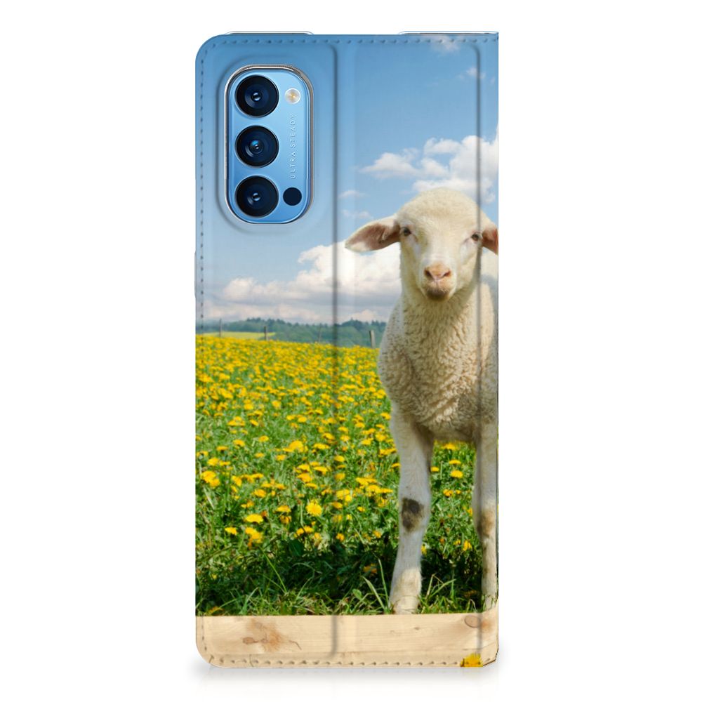 OPPO Reno4 Pro 5G Hoesje maken Schaap en Lammetje - B2C Telecom