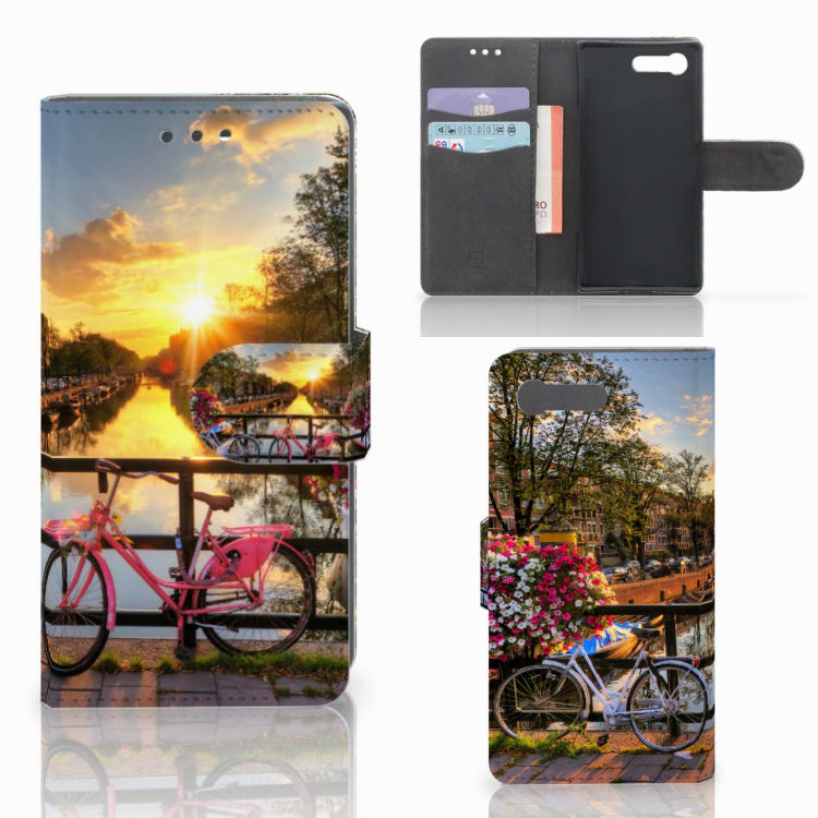 Sony Xperia X Compact Flip Cover Amsterdamse Grachten