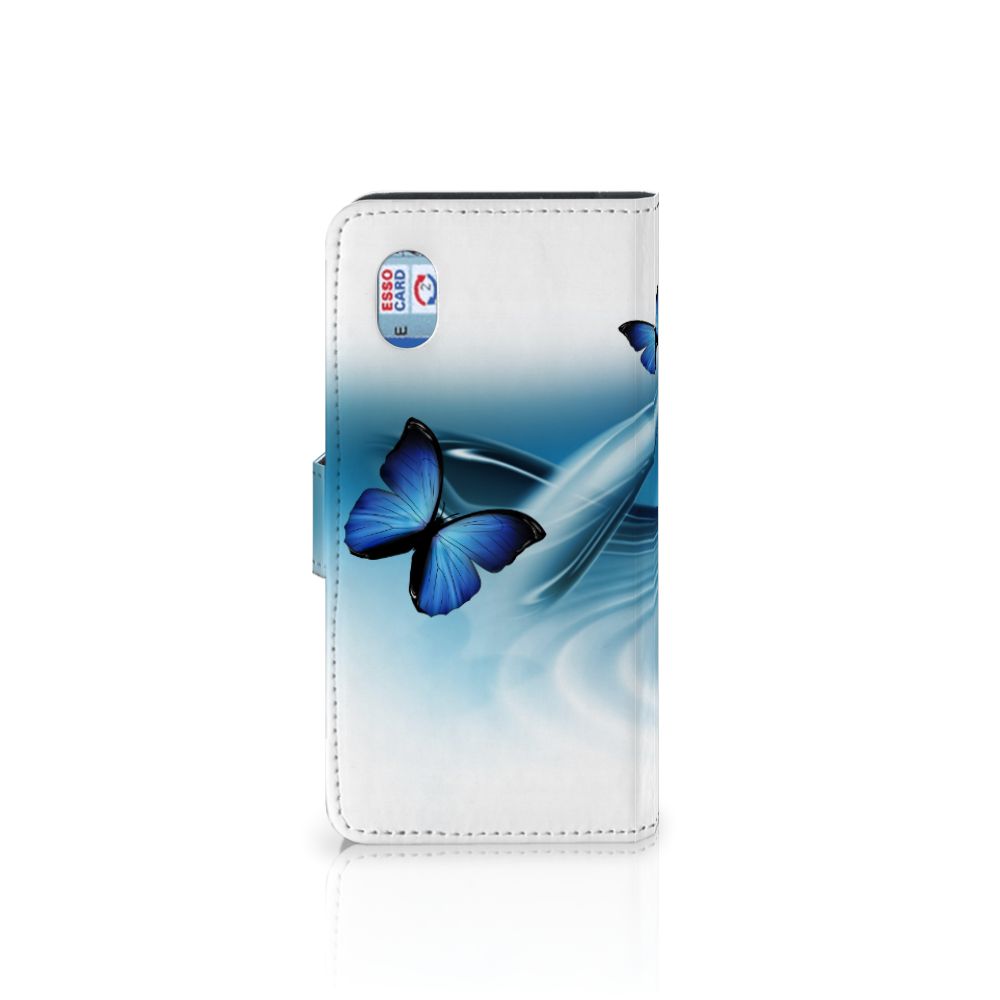 Alcatel 1B (2020) Telefoonhoesje met Pasjes Vlinders