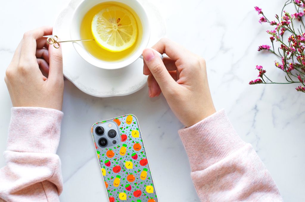 Apple iPhone 13 Pro Siliconen Case Fruits B2C Telecom