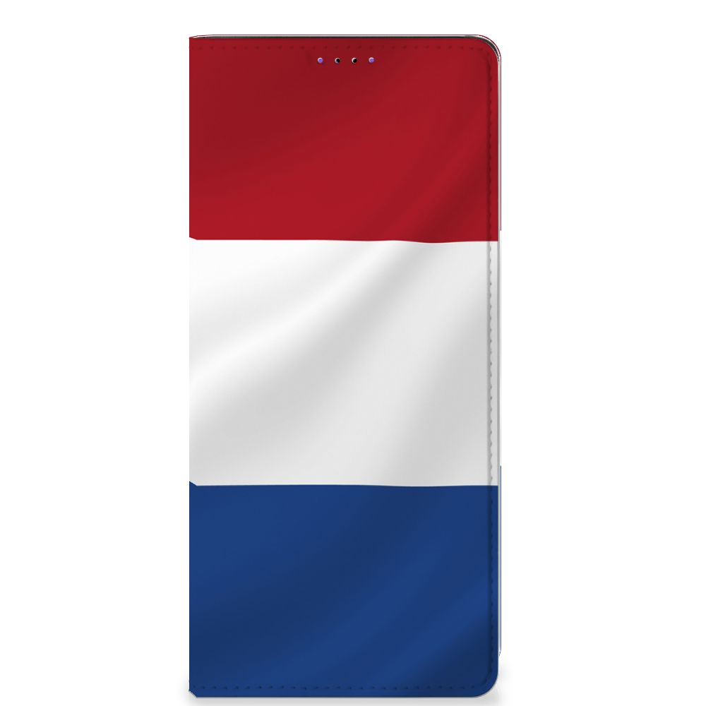 Samsung Galaxy A22 5G Standcase Nederlandse Vlag - B2C Telecom