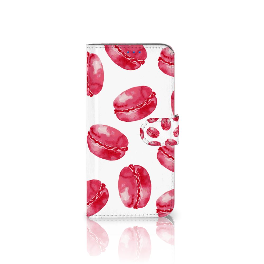 OPPO Reno6 5G Book Cover Pink Macarons