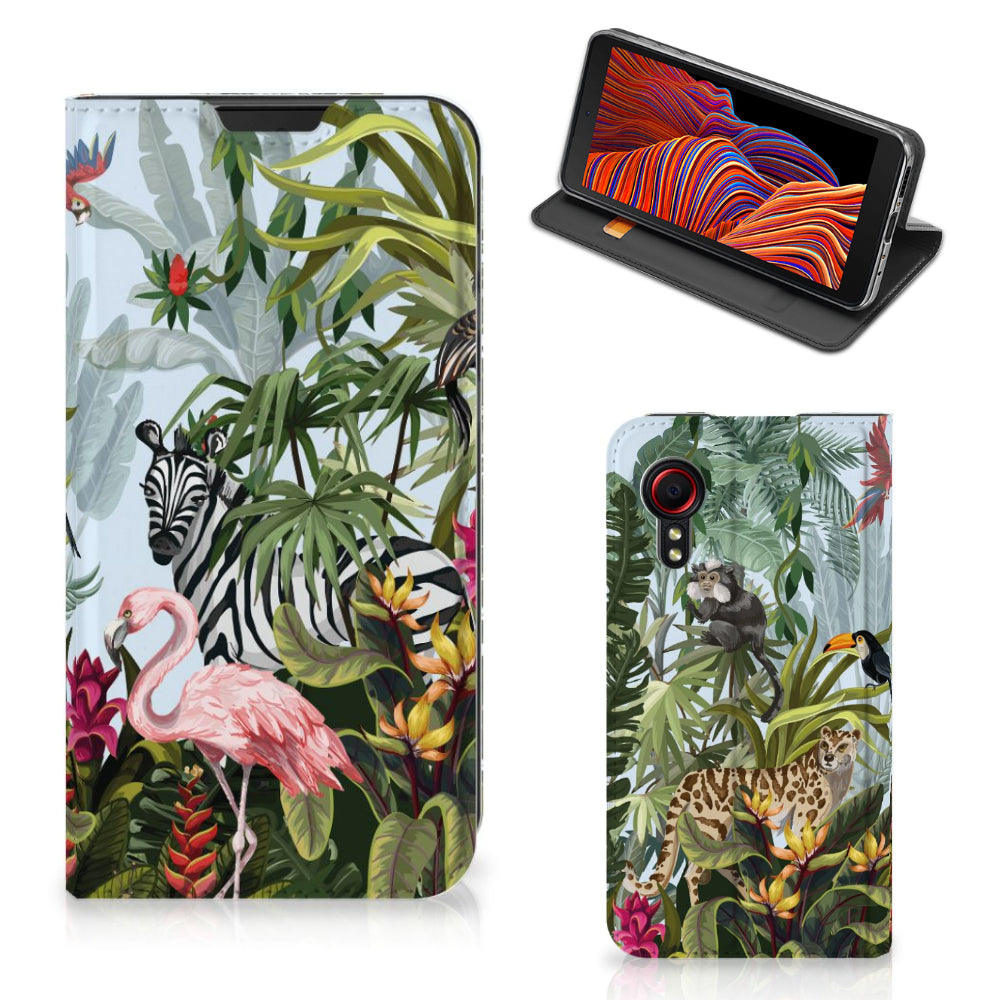 Hoesje maken voor Samsung Galaxy Xcover 5 Jungle