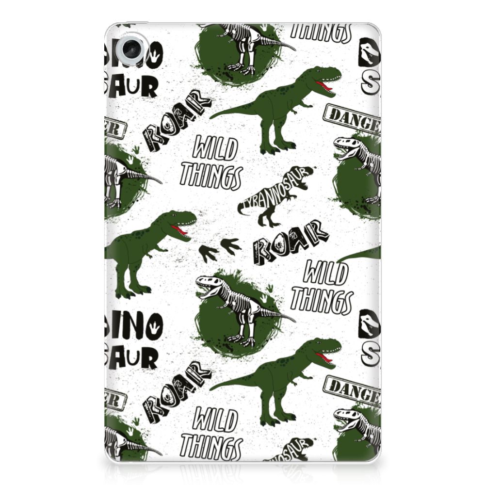Back Case voor Lenovo Tab M10 Plus (3e generatie) Dinosaurus - B2C Telecom