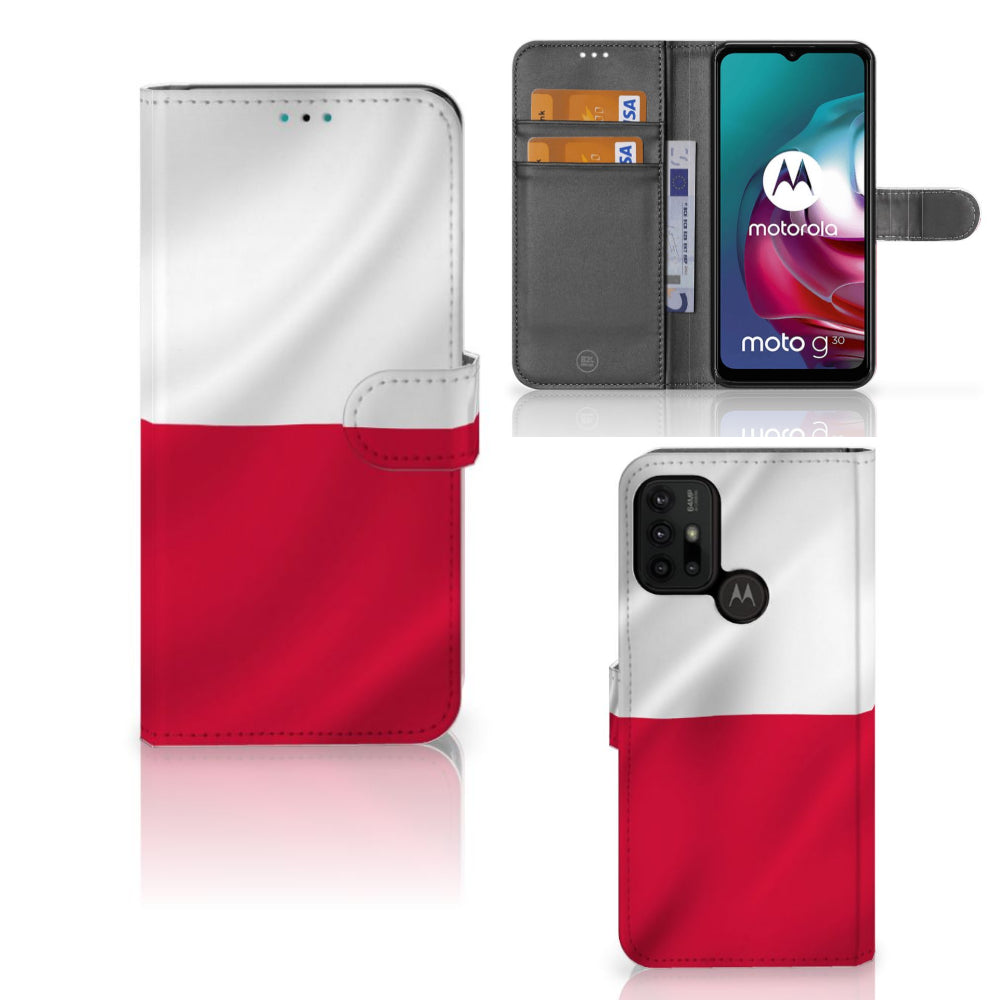 Motorola Moto G10 | G20 | G30 Bookstyle Case Polen