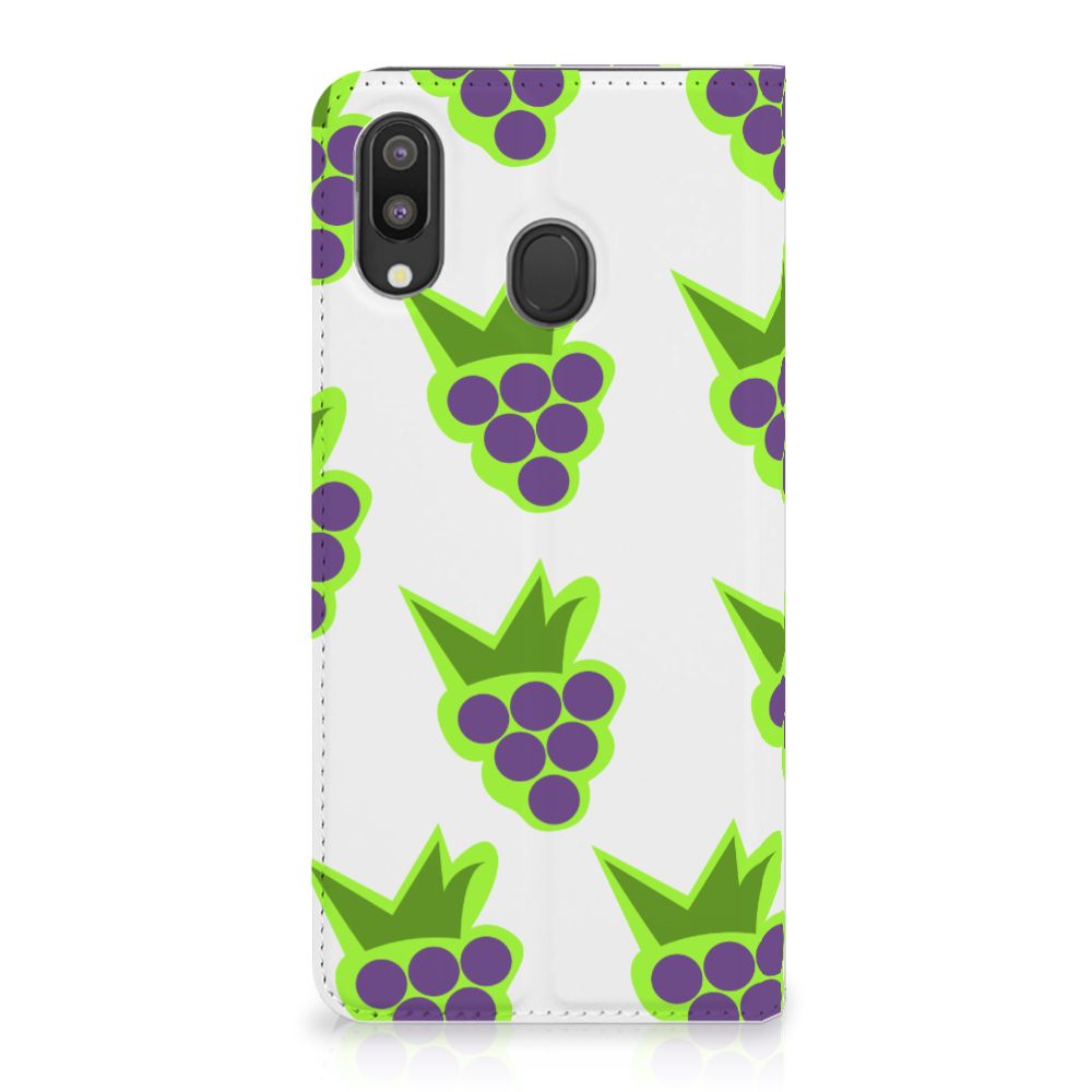 Samsung Galaxy M20 Flip Style Cover Druiven