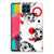 Silicone Back Case Samsung Galaxy M53 Skull Red B2C Telecom