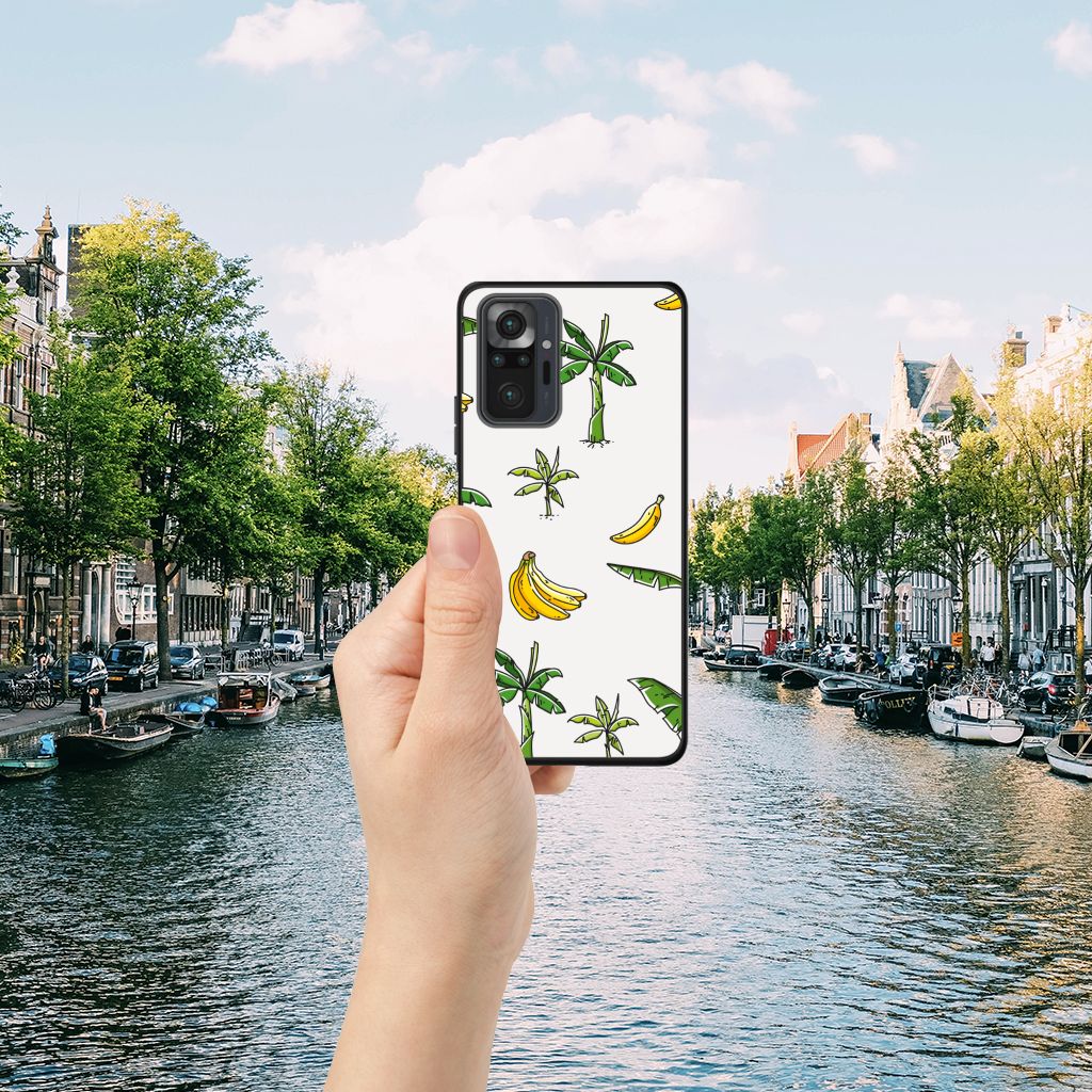 Xiaomi Redmi Note 10 Pro Bloemen Hoesje Banana Tree B2C Telecom