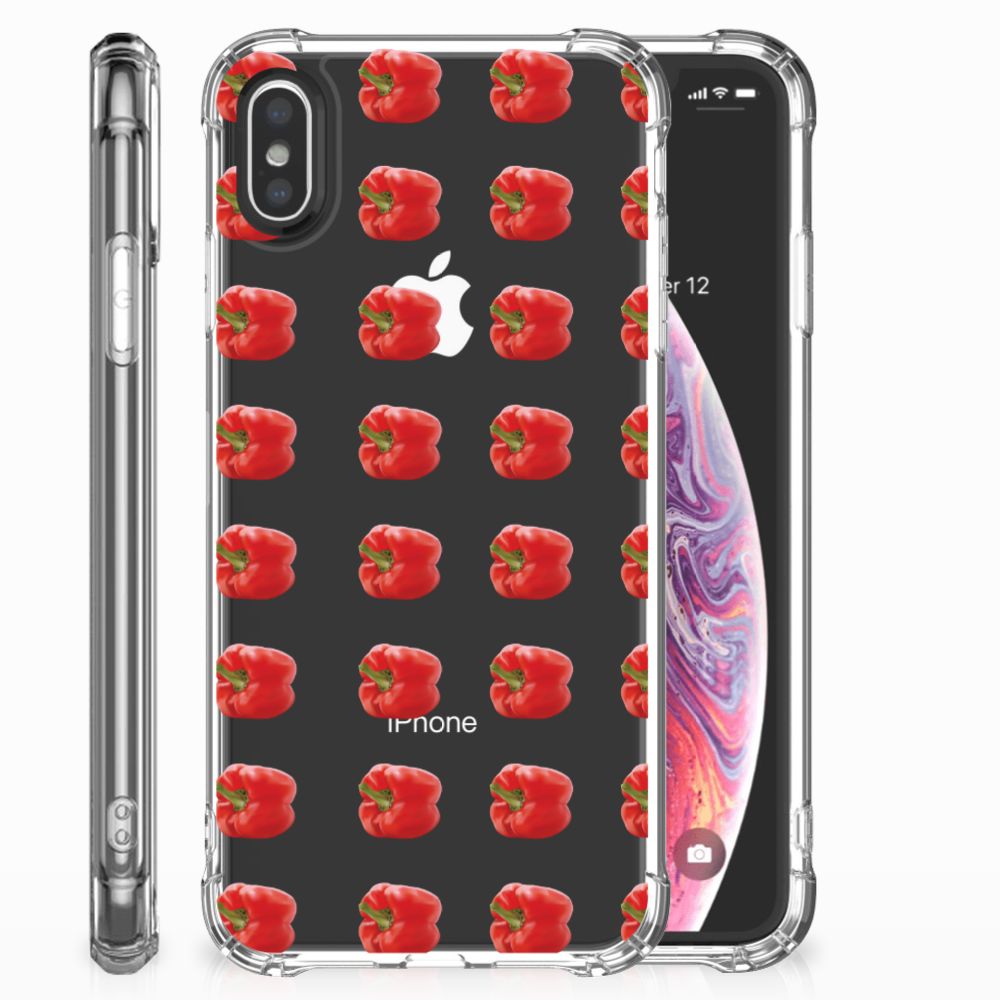 Apple iPhone X | Xs Beschermhoes Paprika Red