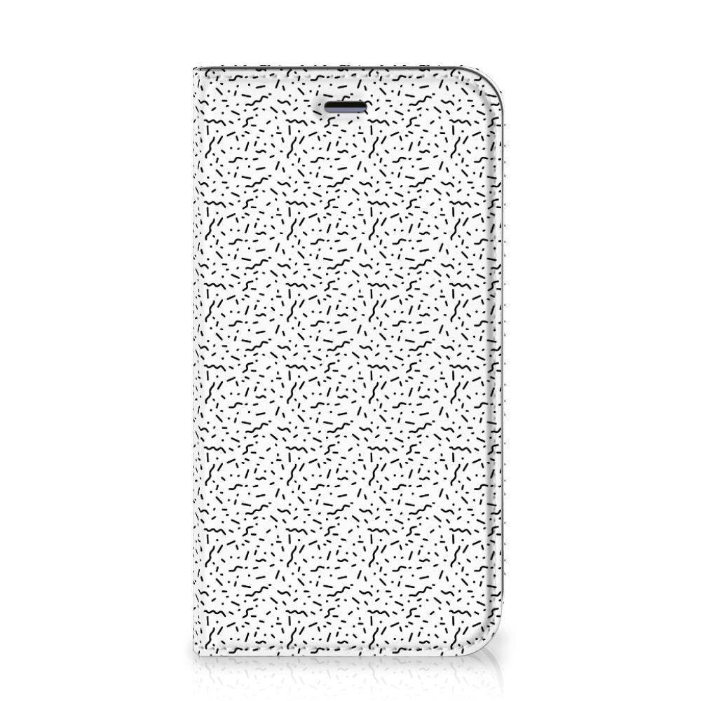 Apple iPhone 11 Hoesje met Magneet Stripes Dots