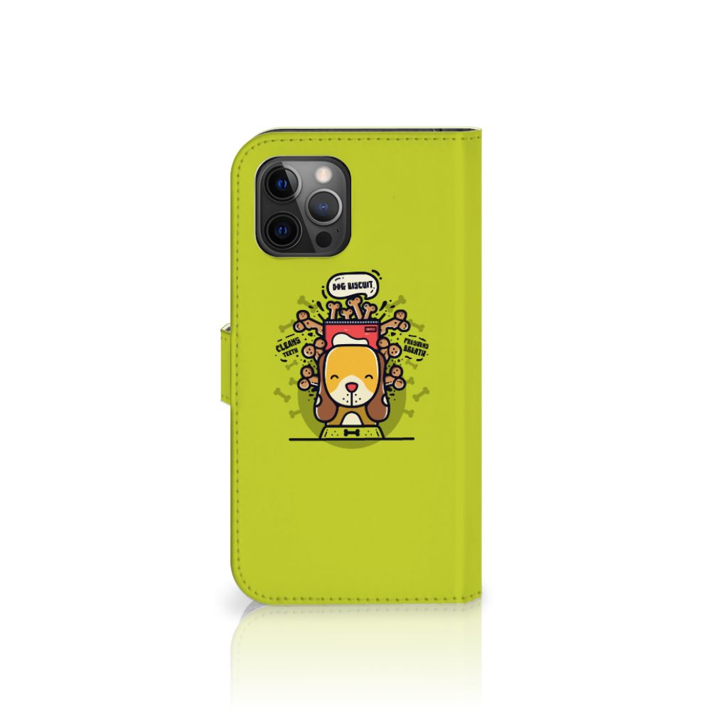 Apple iPhone 12 Pro Max Leuk Hoesje Doggy Biscuit