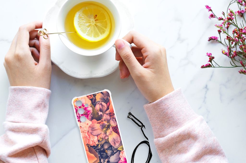 Samsung Galaxy A25 Case Bosje Bloemen B2C Telecom
