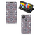 Google Pixel 4a Standcase Flower Tiles - B2C Telecom
