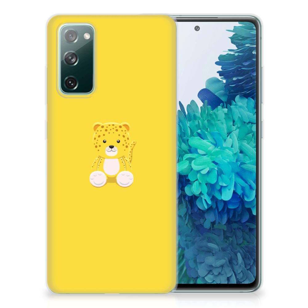 Samsung Galaxy S20 FE Telefoonhoesje met Naam Baby Leopard B2C Telecom