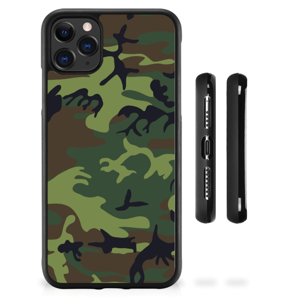 Apple iPhone 11 Pro Max Bumper Case Army Dark B2C Telecom