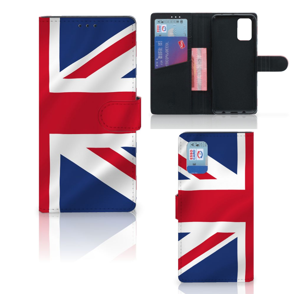 Samsung Galaxy A02s | M02s Bookstyle Case Groot-Brittannië