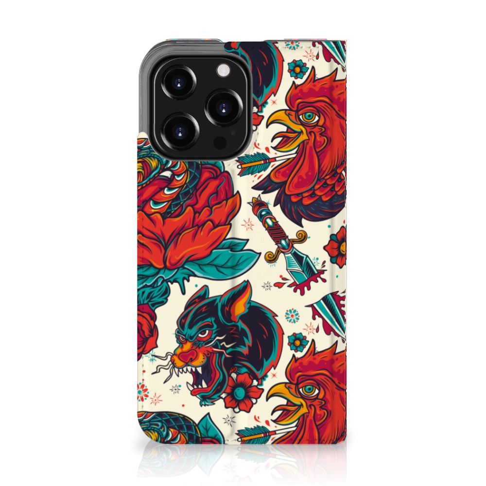 Stand Case voor iPhone 13 Pro Old Skool - B2C Telecom