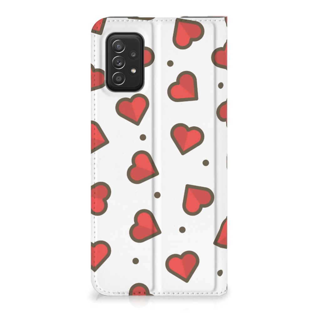 Samsung Galaxy A03s Hoesje met Magneet Hearts - B2C Telecom