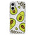 iPhone 16 plus Telefoonhoesje met Naam Avocado Singing