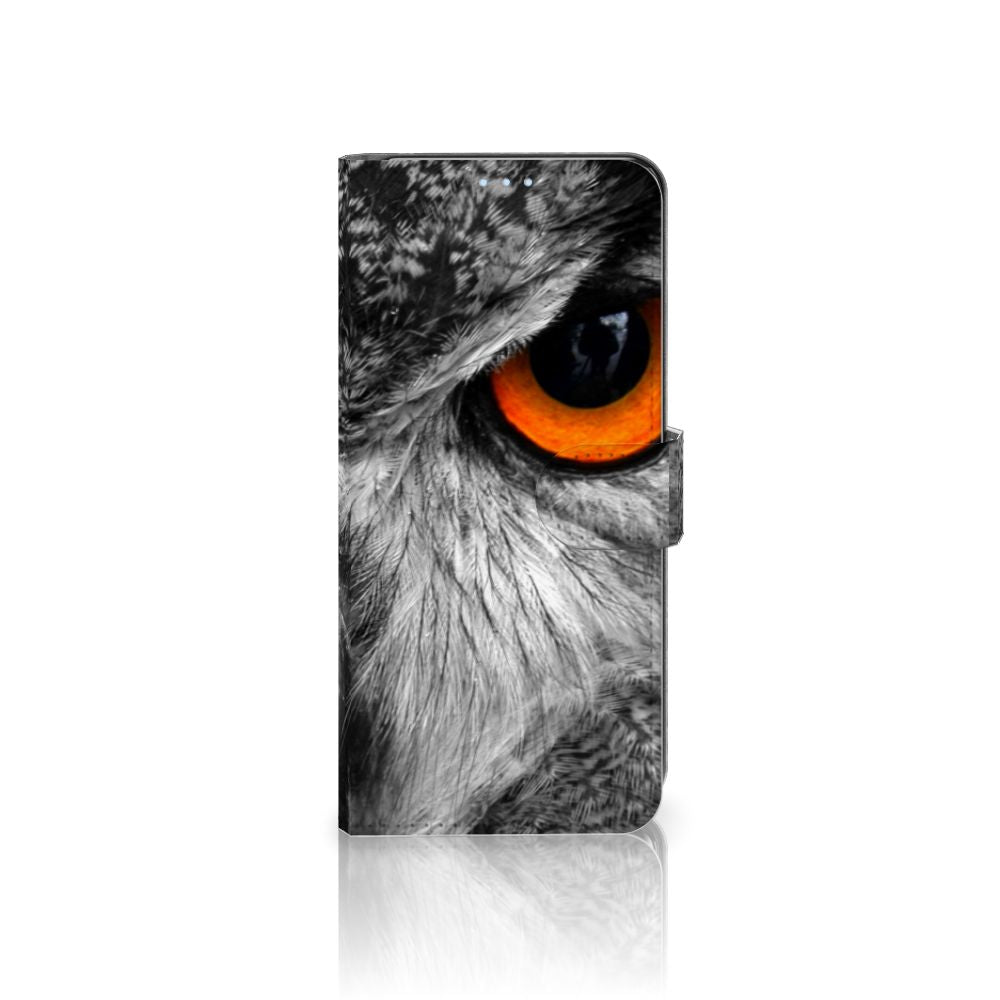 OPPO Reno 4 Pro 5G Telefoonhoesje met Pasjes Uil