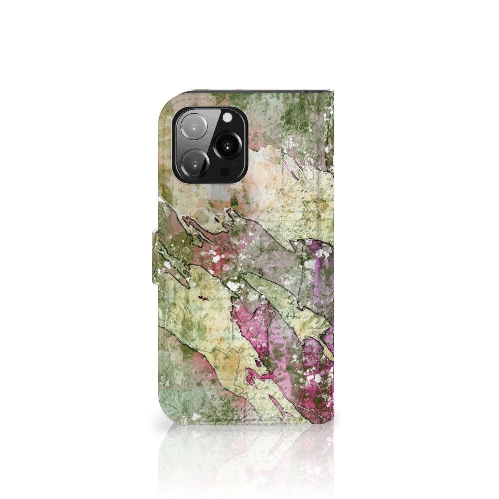 Hoesje iPhone 13 Pro Max Letter Painting