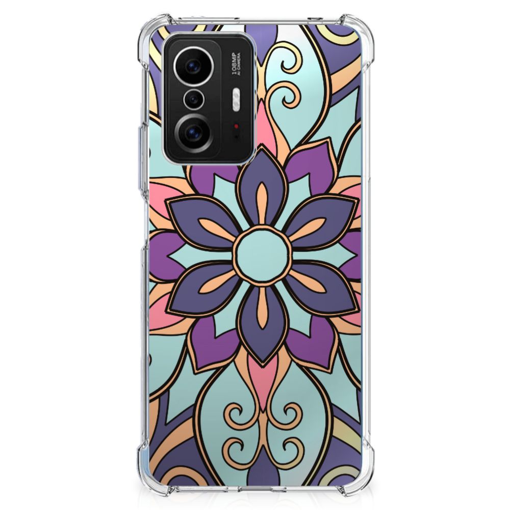 Xiaomi 11T | 11T Pro Case Purple Flower