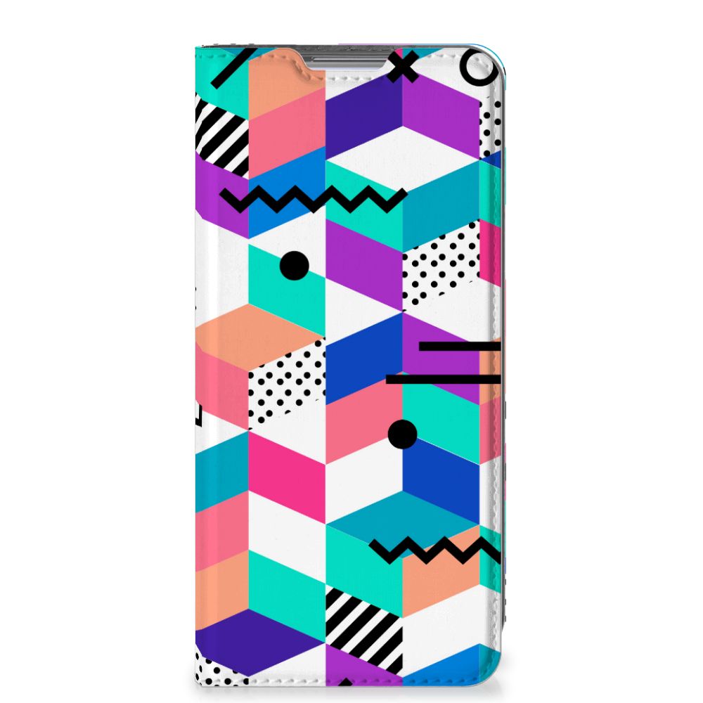 Xiaomi 12 | 12X Stand Case Blokken Kleurrijk - B2C Telecom