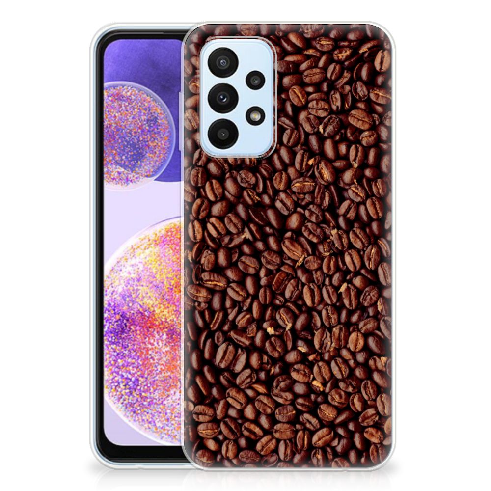 Samsung Galaxy A23 Siliconen Case Koffiebonen B2C Telecom