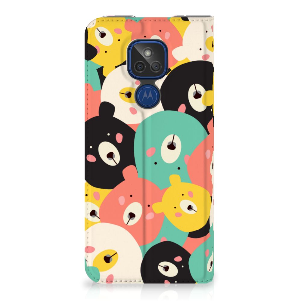 Motorola Moto G9 Play Magnet Case Bears - B2C Telecom
