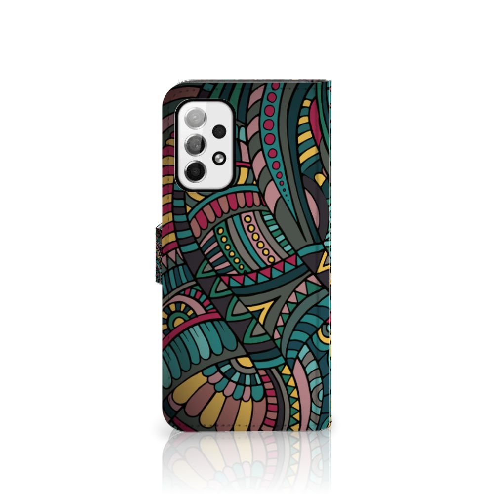 Samsung Galaxy A73 5G Telefoon Hoesje Aztec