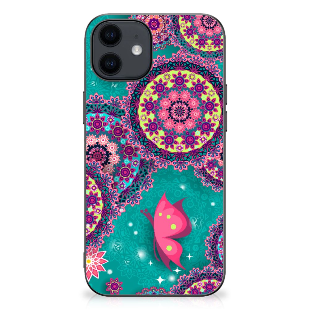 iPhone 12 Pro | 12 (6.1") Case Cirkels en Vlinders