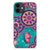 iPhone 12 Pro | 12 (6.1") Case Cirkels en Vlinders
