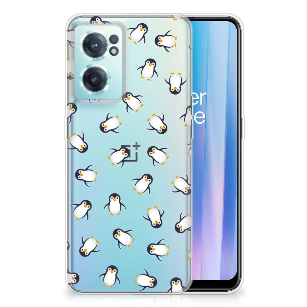 OnePlus Nord CE 2 5G TPU bumper voor OnePlus Nord CE 2 5G Pinguïn voorkant. 