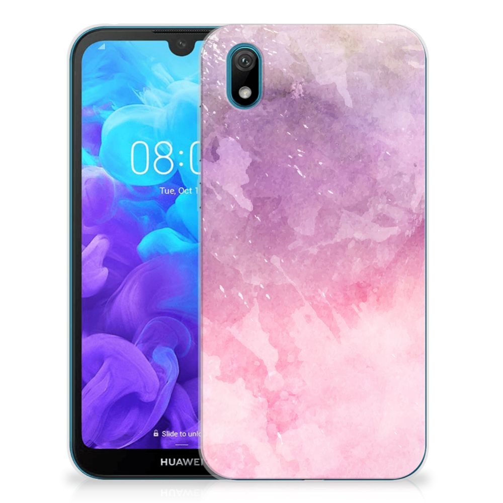 Hoesje maken Huawei Y5 (2019) Pink Purple Paint