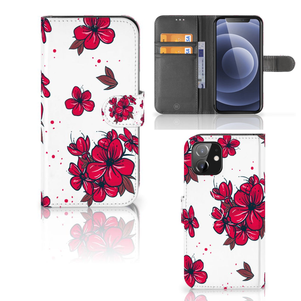 iPhone 12 | 12 Pro (6.1") Hoesje Blossom Red