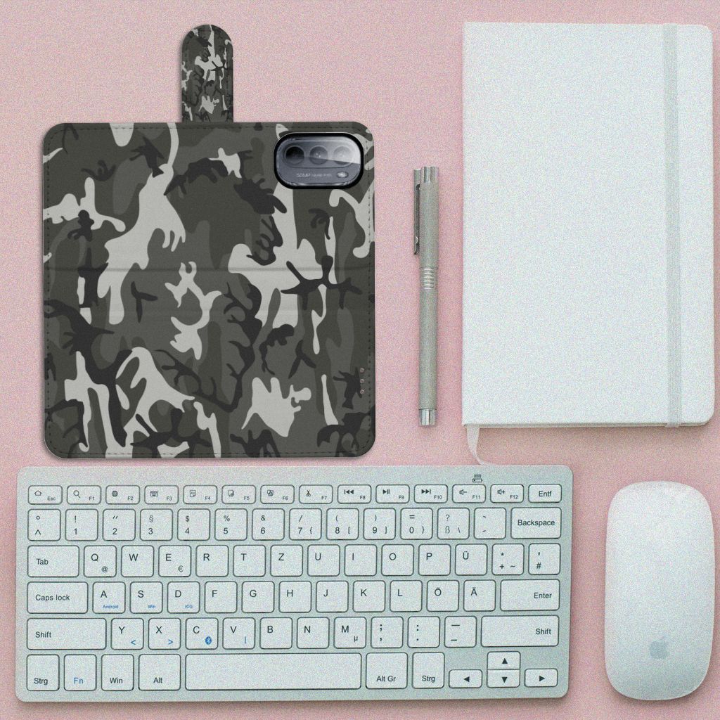 Motorola Moto G31 | G41 Telefoon Hoesje Army Light