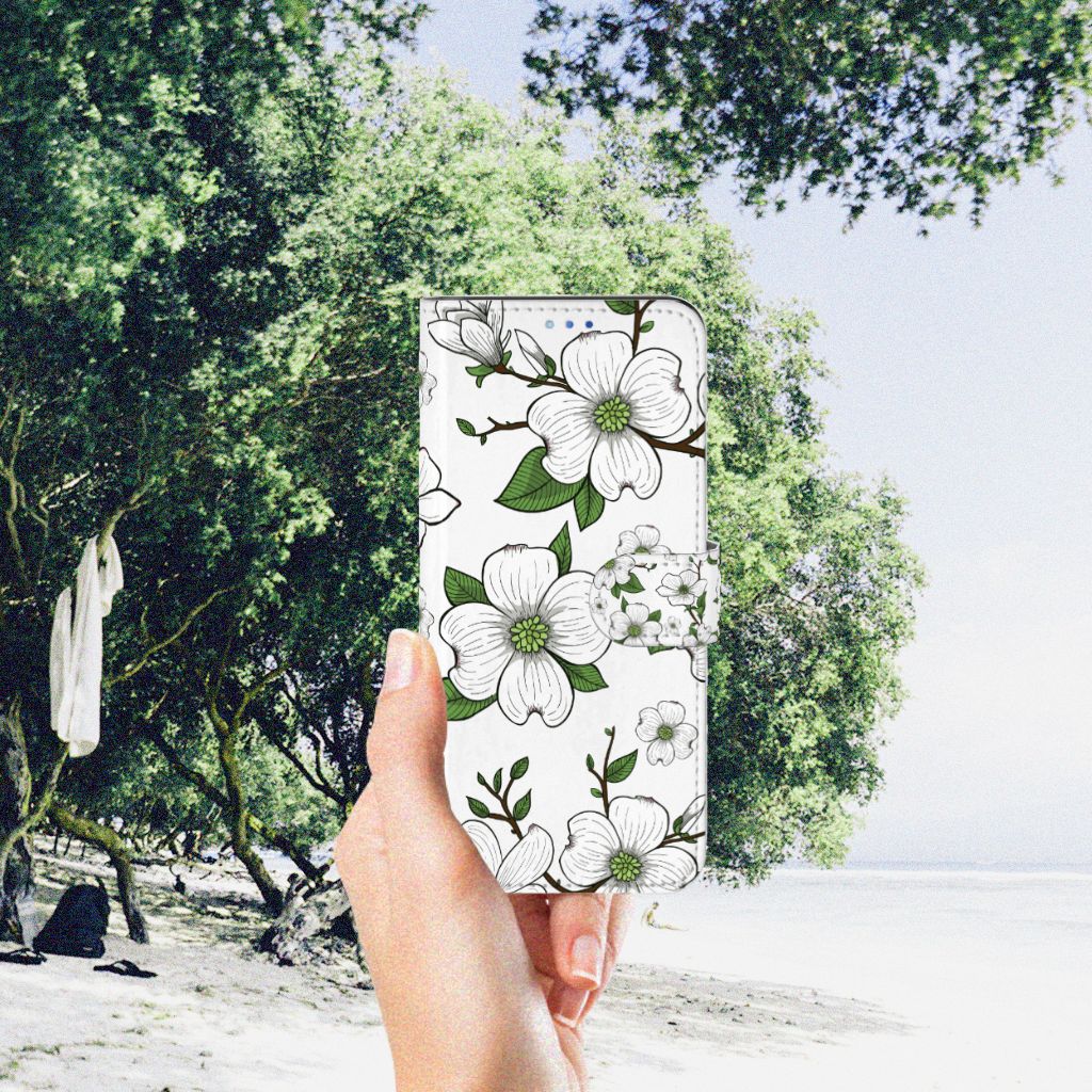 OPPO Find X3 Neo 5G Hoesje Dogwood Flowers
