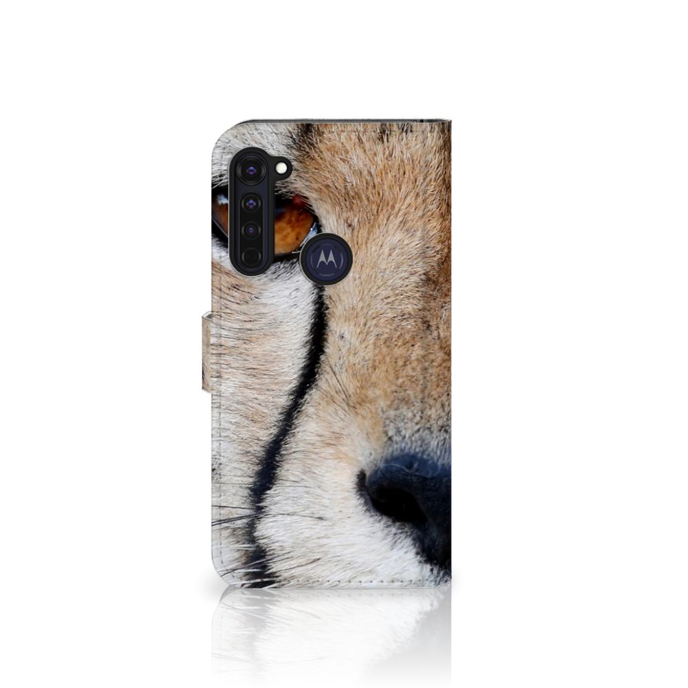 Motorola Moto G Pro Telefoonhoesje met Pasjes Cheetah