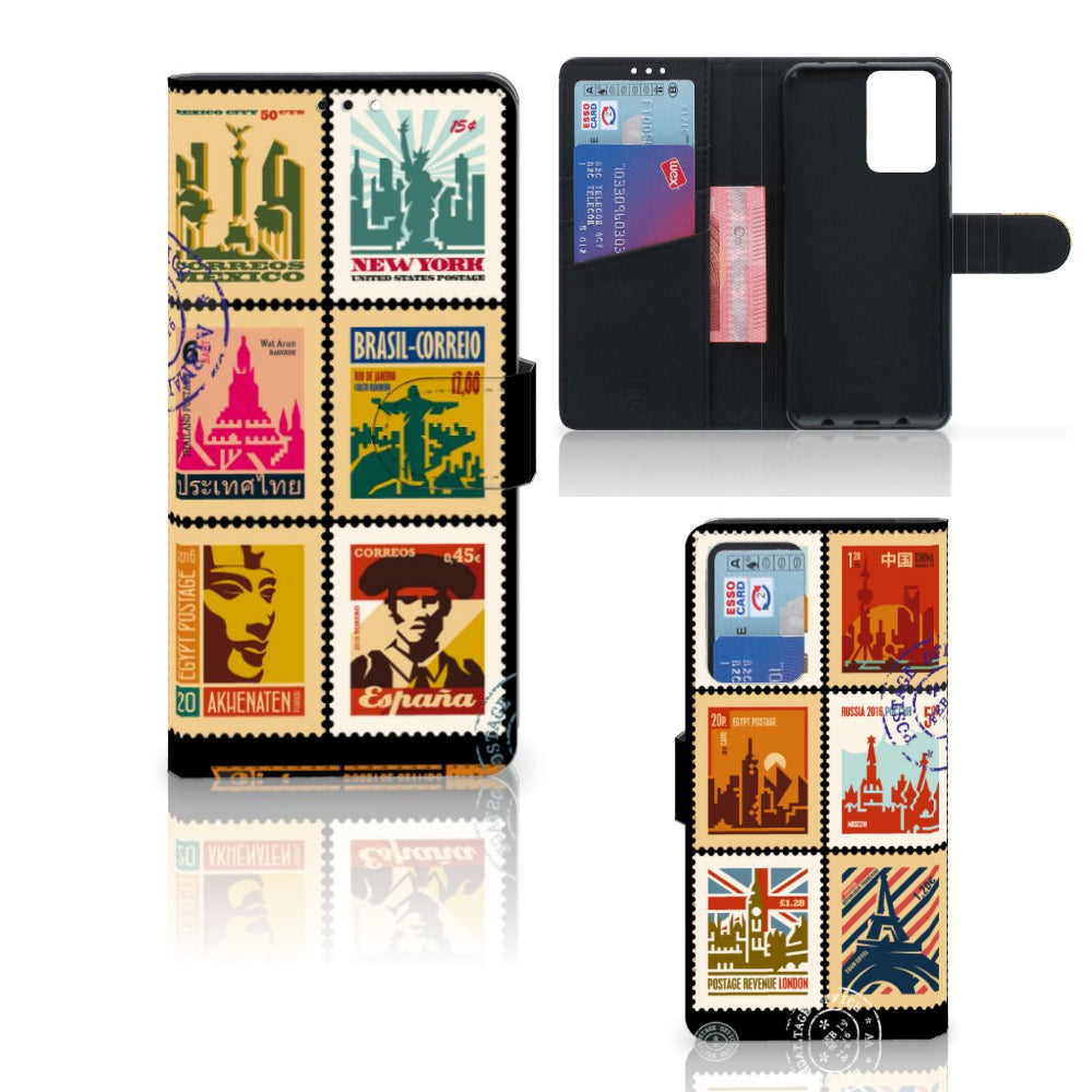 Xiaomi Redmi Note 10 Pro Flip Cover Postzegels