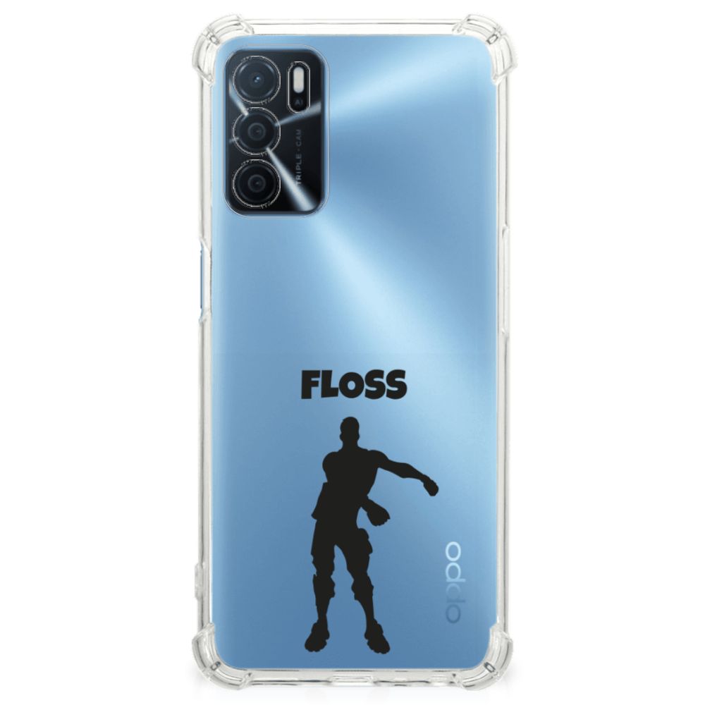 OPPO A16 | A16s | A54s Stevig Bumper Hoesje Floss