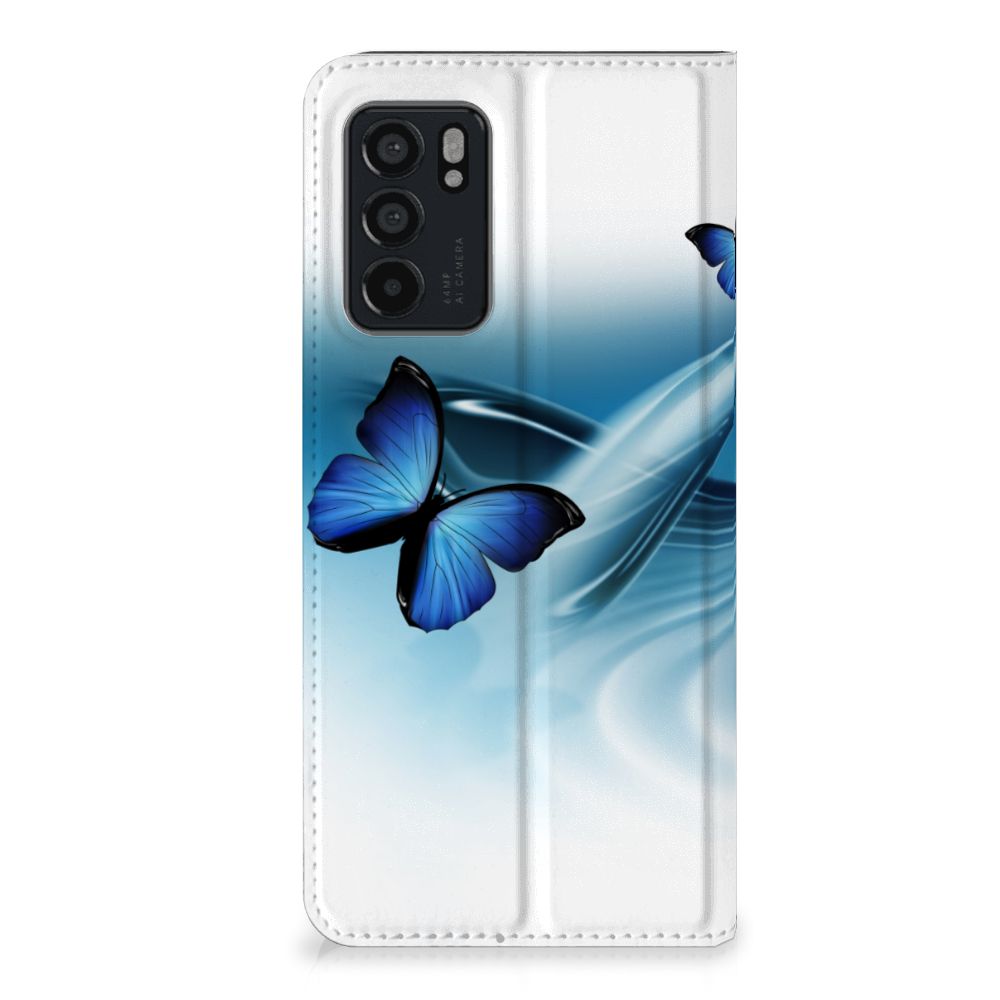 OPPO Reno6 5G Hoesje maken Vlinders - B2C Telecom