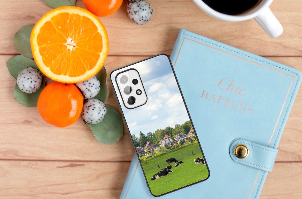 Samsung Galaxy A73 Dierenprint Telefoonhoesje Koeien B2C Telecom