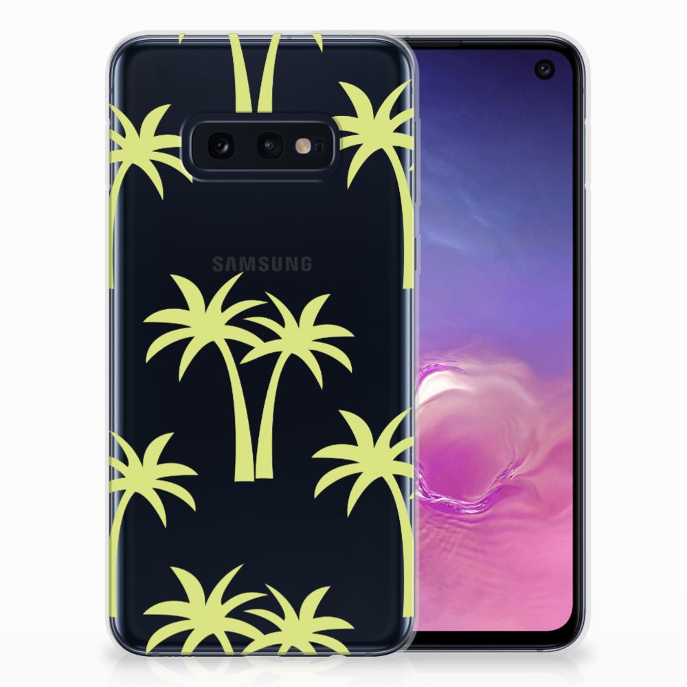 Samsung Galaxy S10e TPU Case Palmtrees