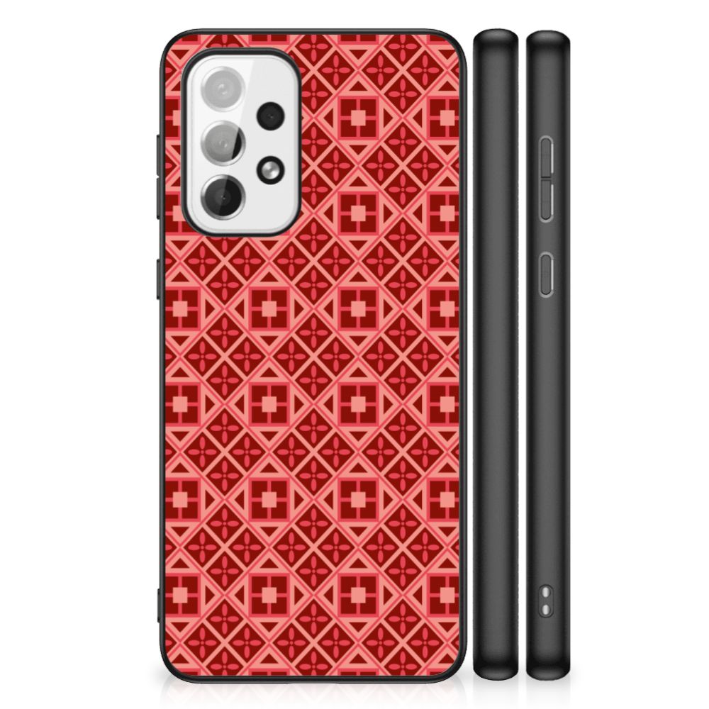 Samsung Galaxy A73 Back Case Batik Rood B2C Telecom