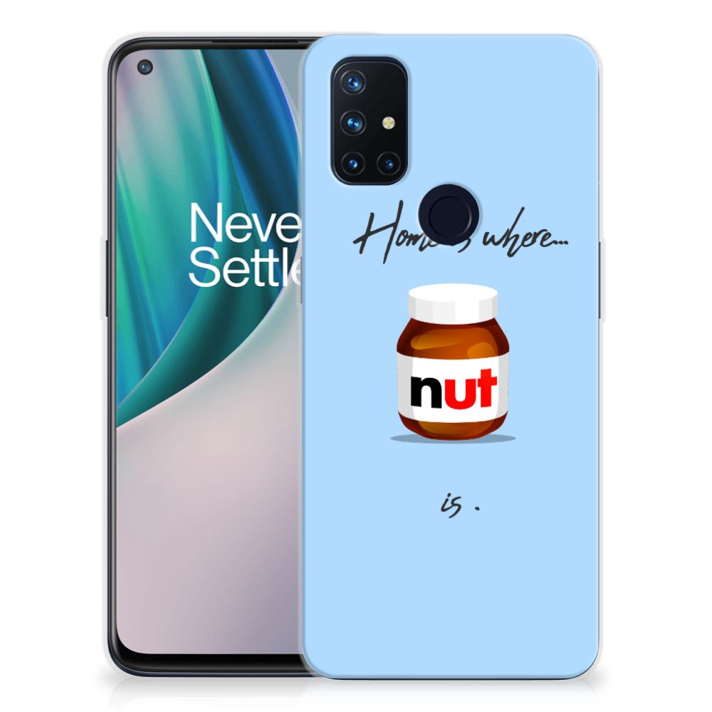 OnePlus Nord N10 5G Siliconen Case Nut Home