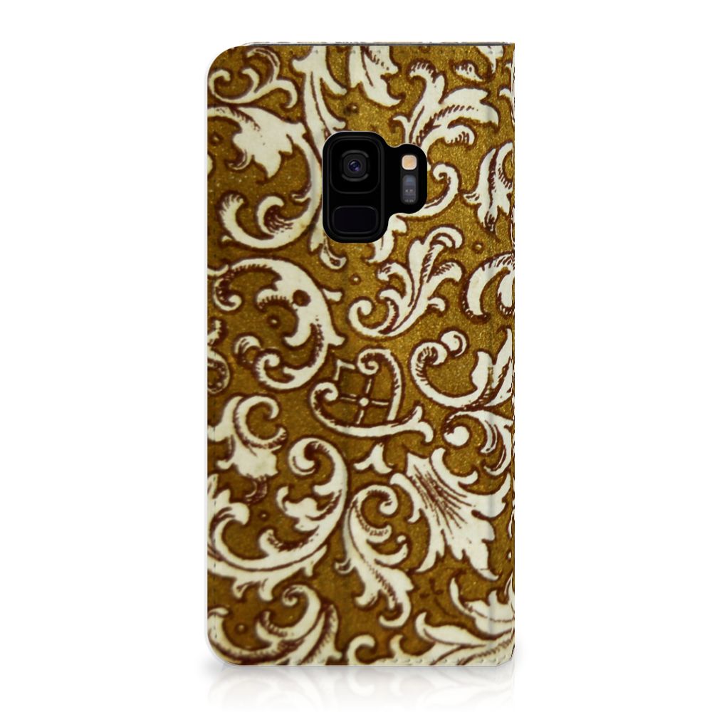 Telefoon Hoesje Samsung Galaxy S9 Barok Goud