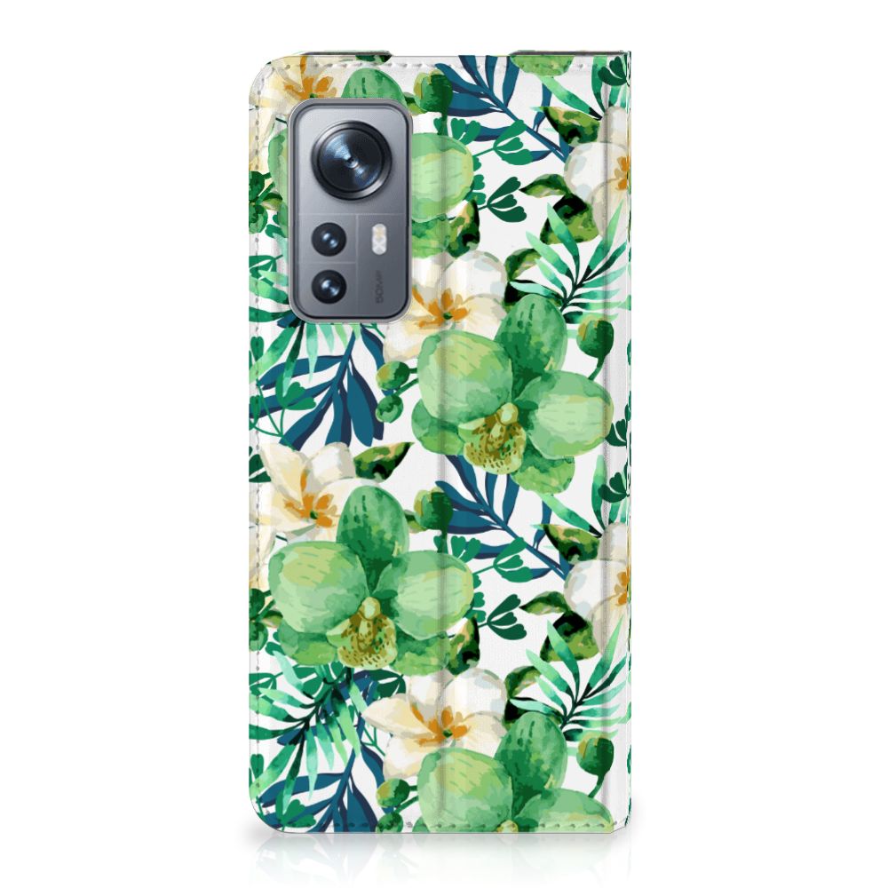 Xiaomi 12 | 12X Smart Cover Orchidee Groen - B2C Telecom