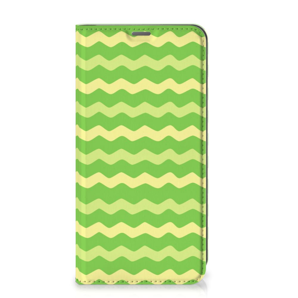 Samsung Xcover Pro Hoesje met Magneet Waves Green - B2C Telecom